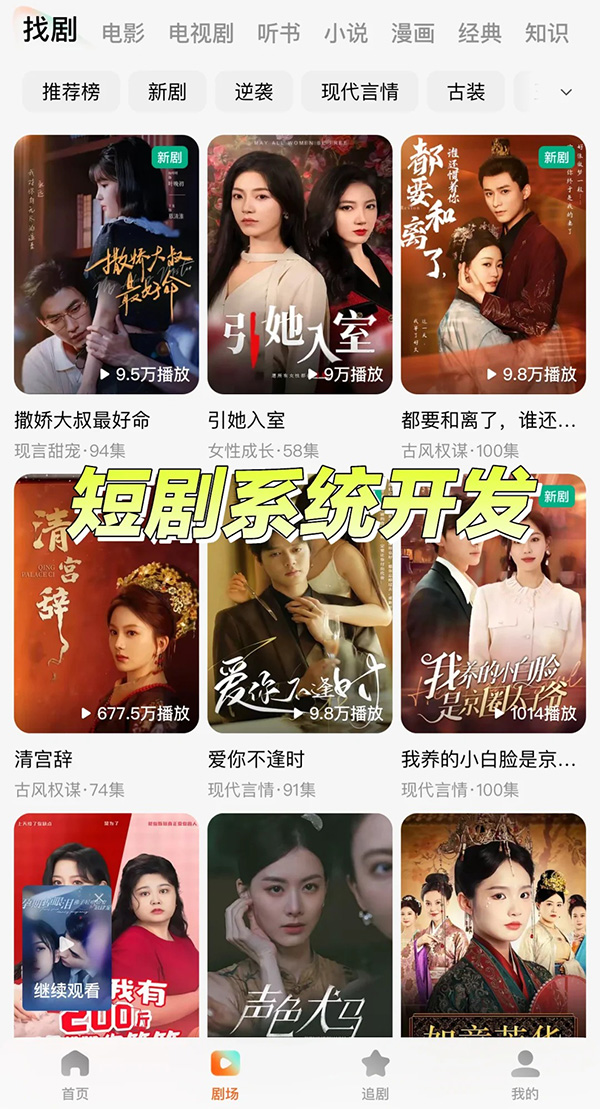 海外短劇分銷平臺(tái)系統(tǒng)軟件開發(fā)